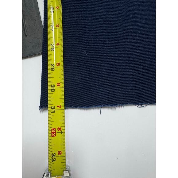 WeWoreWhat Womens High Rise Dad Jeans Size 25 French Navy Blue Raw Hem NWT - Picture 10 of 11